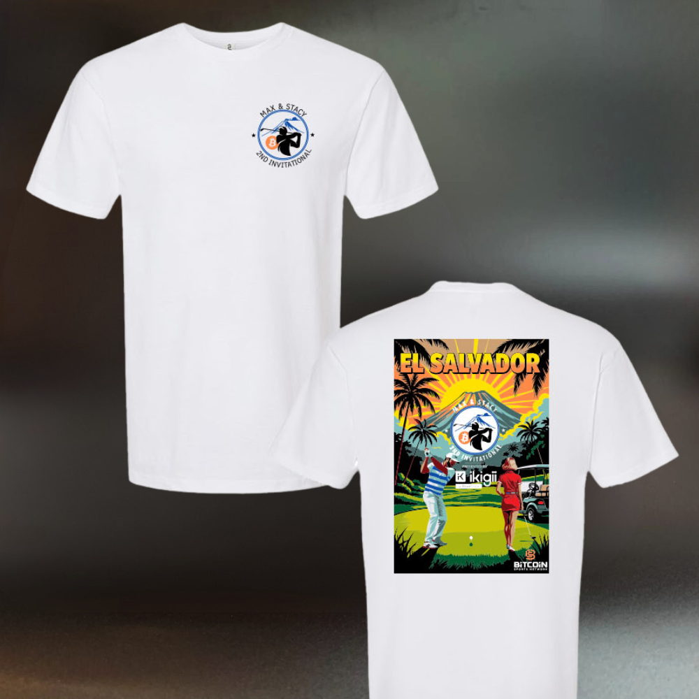 Official 2026 Max & Stacy Invitational Tee — El Salvador Edition