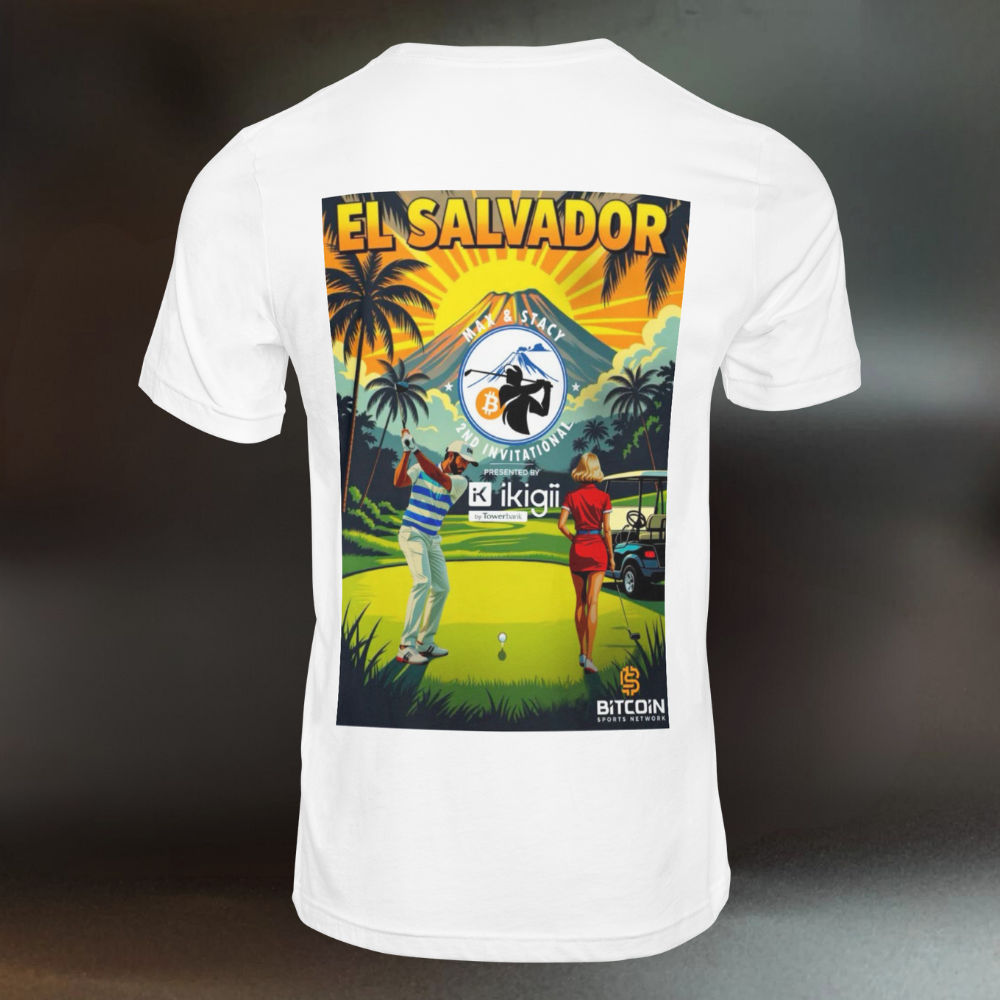 Official 2026 Max & Stacy Invitational Tee — El Salvador Edition