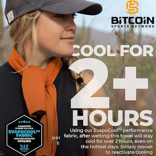 BSN Cooling Towel – Stay Cool, Rep Bitcoin